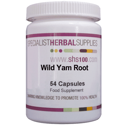 Wild Yam Root Capsules 54s