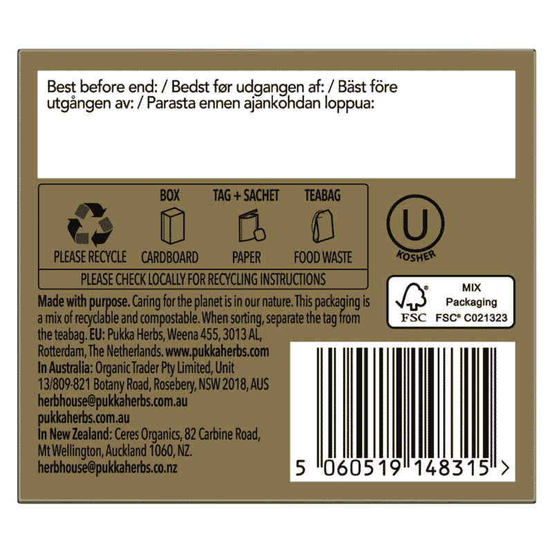 Winter Warmer Tea 20 Sachets