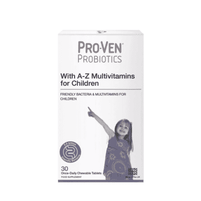 With A-Z Multivitamins for Children 30s