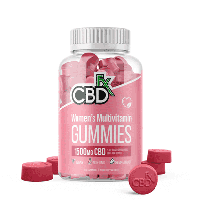 Women's Multivitamin Gummies 1500mg CBD 60s