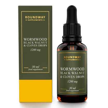 Wormwood Black Walnut and Clove Drops 30ml