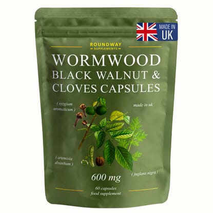 Wormwood, Black Walnut & Cloves Capsules 60s