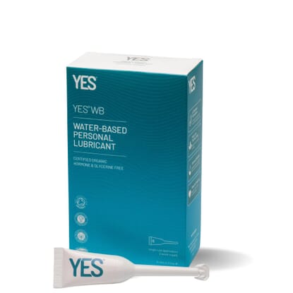 YES WB Water Based Lubricant 6 x 5ml
