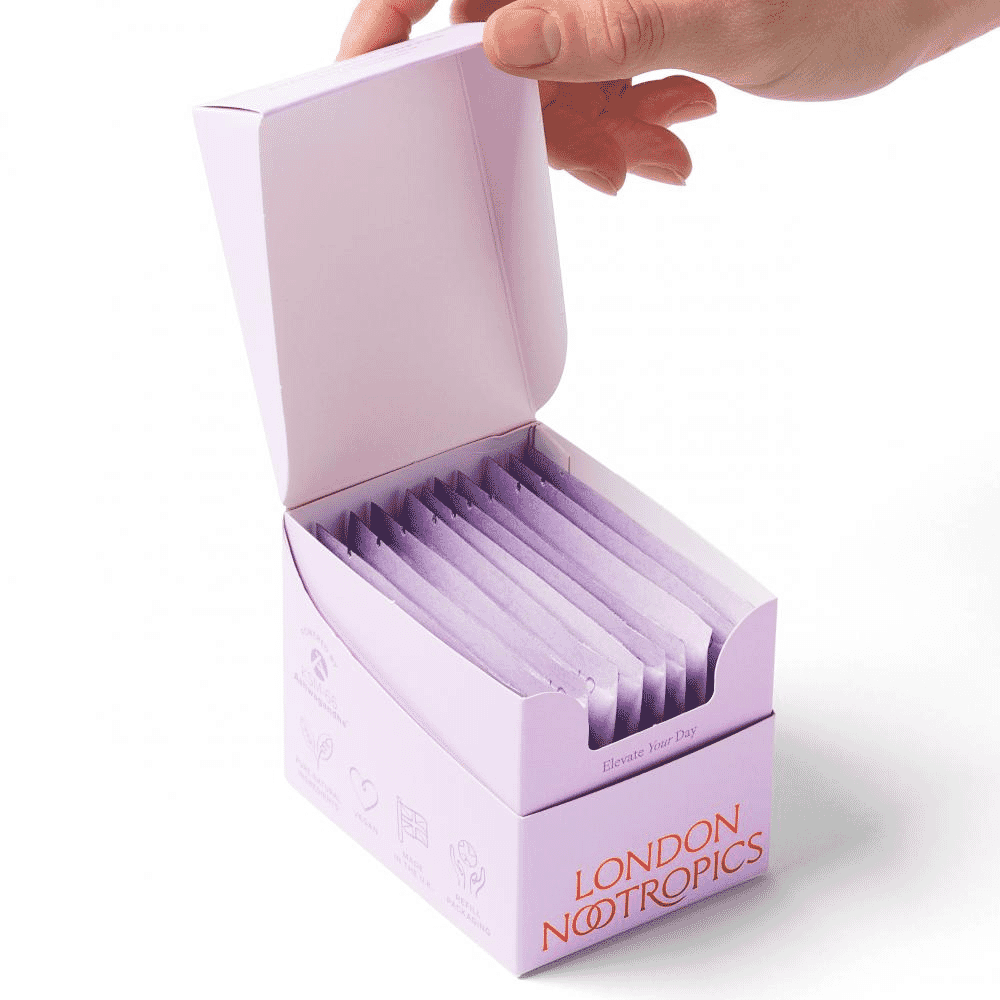 Zen Adaptogenic Coffee with  Ashwagandha & L-theanine 12 Sachets (PURPLE)