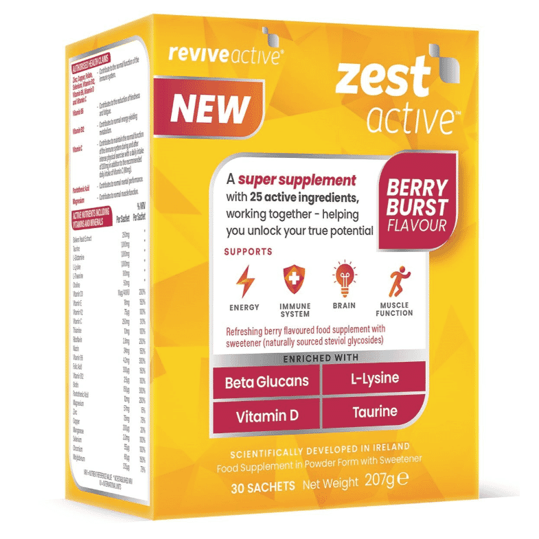 Zest Active Berry Burst 30 Sachets