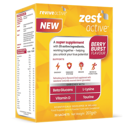 Zest Active Berry Burst 30 Sachets
