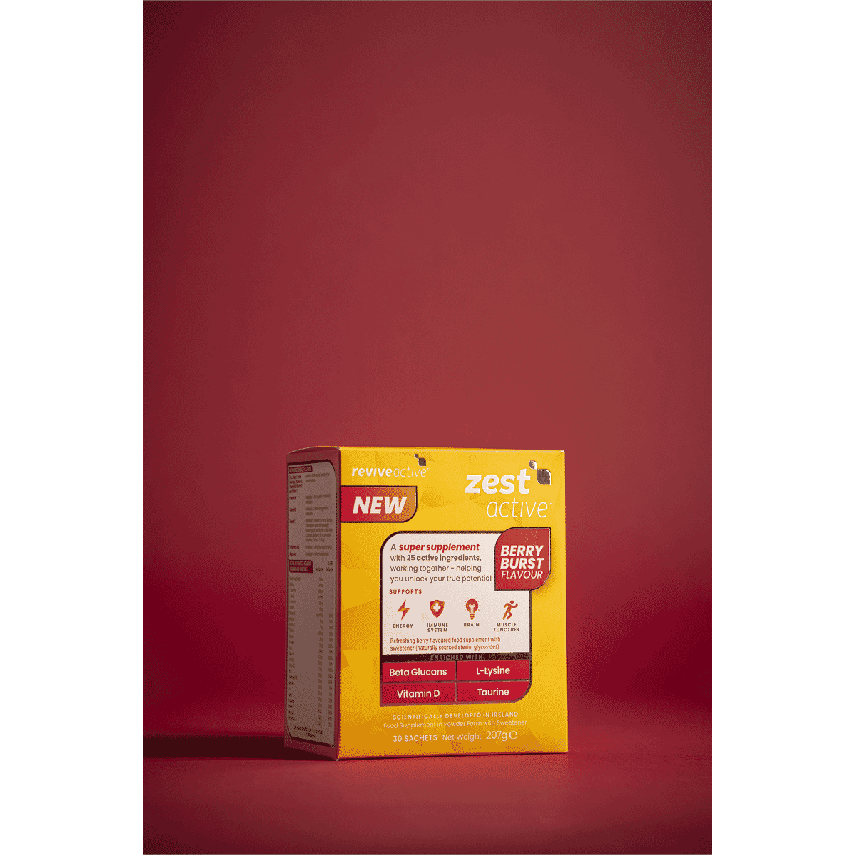 Zest Active Berry Burst 30 Sachets