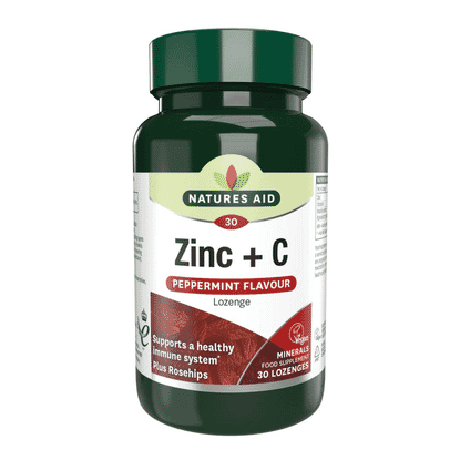Zinc + C (Peppermint Flavour) Lozenge  30s