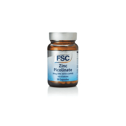 Zinc Picolinate 30mg with Copper 30s