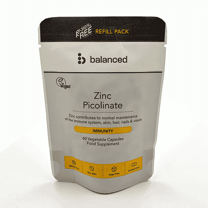 Zinc Picolinate (Refill Pack) 60s
