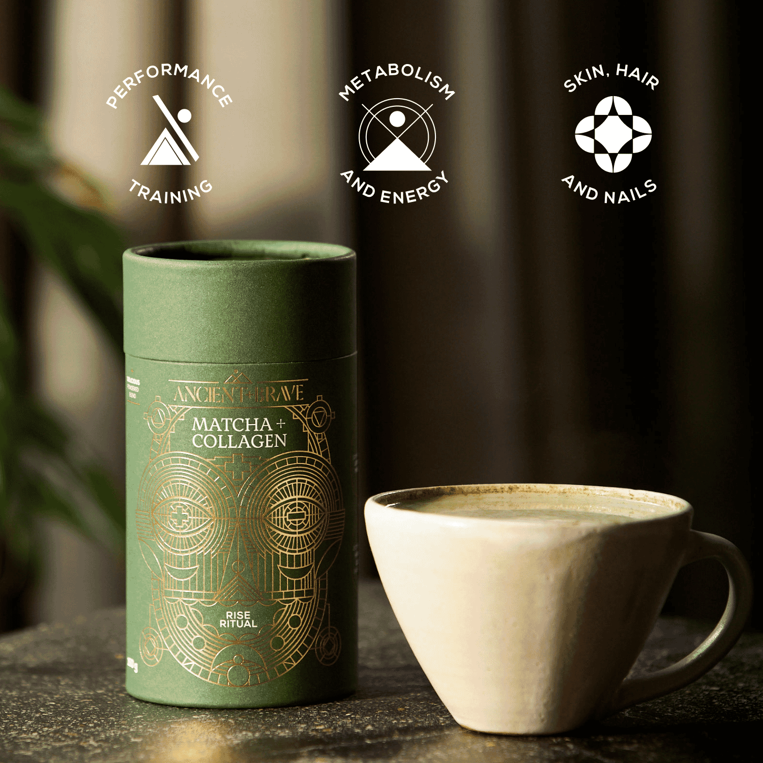 Matcha + Collagen 150g TUB