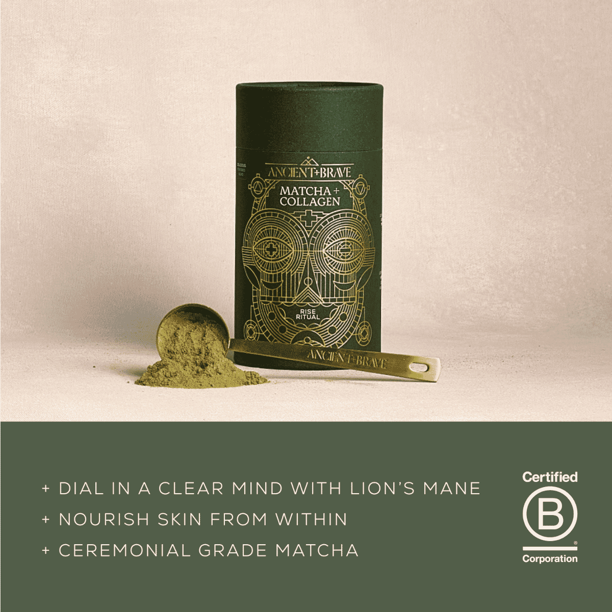 Matcha + Collagen 150g TUB