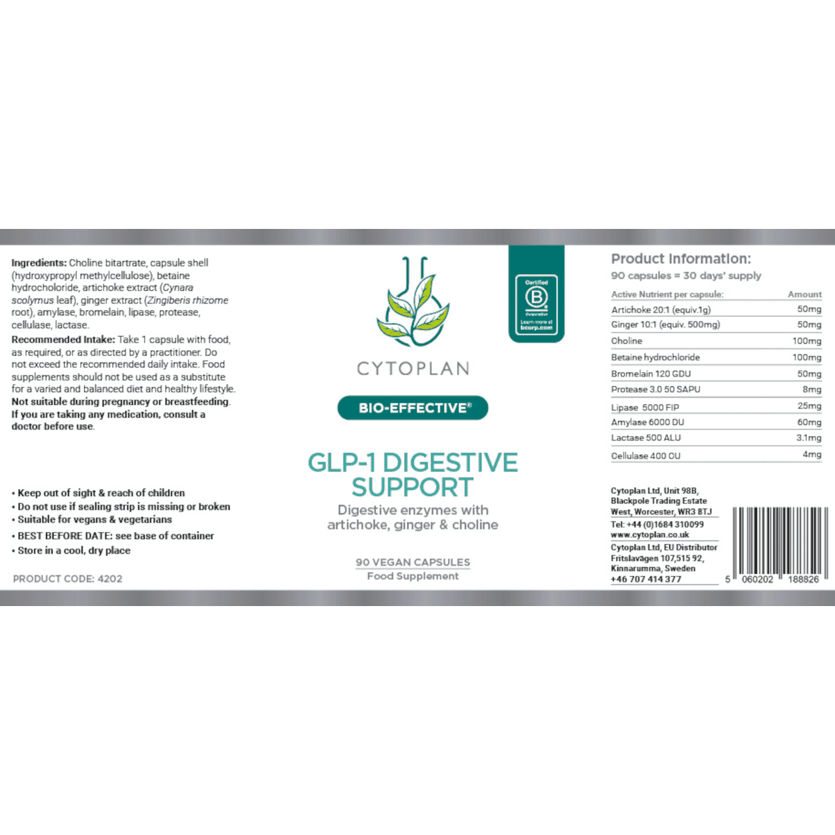 GLP-1 Digestive Support 90s