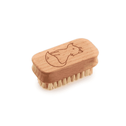 Kids Natural Vegan Nail Brush Fox