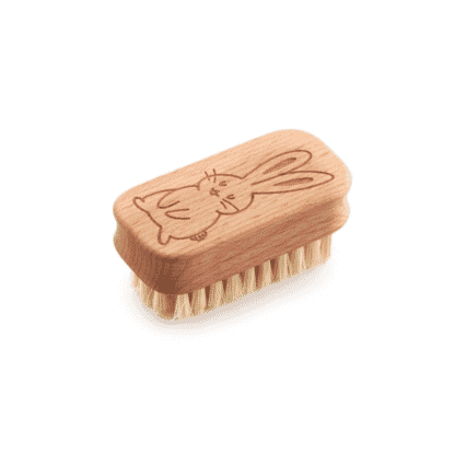 Kids Natural Vegan Nail Brush Rabbit