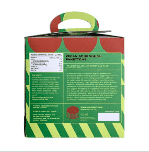 Panettone Vegan  500g